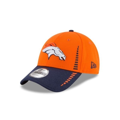 Orange Denver Broncos Hat - New Era NFL Speed Tech 9FORTY Adjustable Caps USA2417065